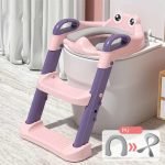 Baby Potty Seat with Ladder (Frog) - Image 4