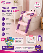 Baby Potty Seat with Ladder (Frog) - Image 2