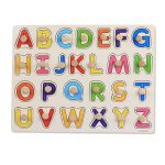5 in 1 Wooden Puzzle Board Set – Alphabet, Math, Animal, Fruit & Vehicle - Image 2