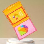 Magnetic Tangram puzzle set - Image 3