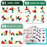 Magnetic Tangram puzzle set - Image 9