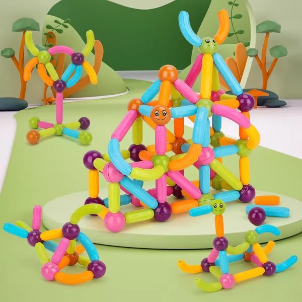 Magnetic Balls and Rods DIY Toy