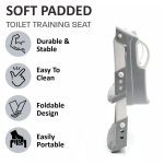 Baby Potty Seat with Ladder- GRAY - Image 3
