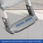 Baby Potty Seat with Ladder- GRAY - Image 4