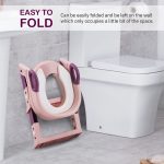 Baby Potty Seat with Ladder- PINK - Image 6