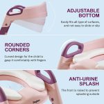Baby Potty Seat with Ladder- PINK - Image 7