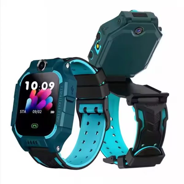 Z6 Kids Smart Watch GPS Tracker-BLUE