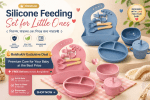 Signature Kids Feeding Set – 8-Piece Premium Suction Collection