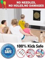 Magnetic Dart Board for Kids – Safe Indoor & Outdoor Dart Game Set - Image 3